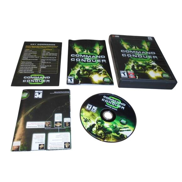 2007 Command & Conquer 3: Tiberium Wars PC DVD Game EA Editors Choice - Picture 1 of 8